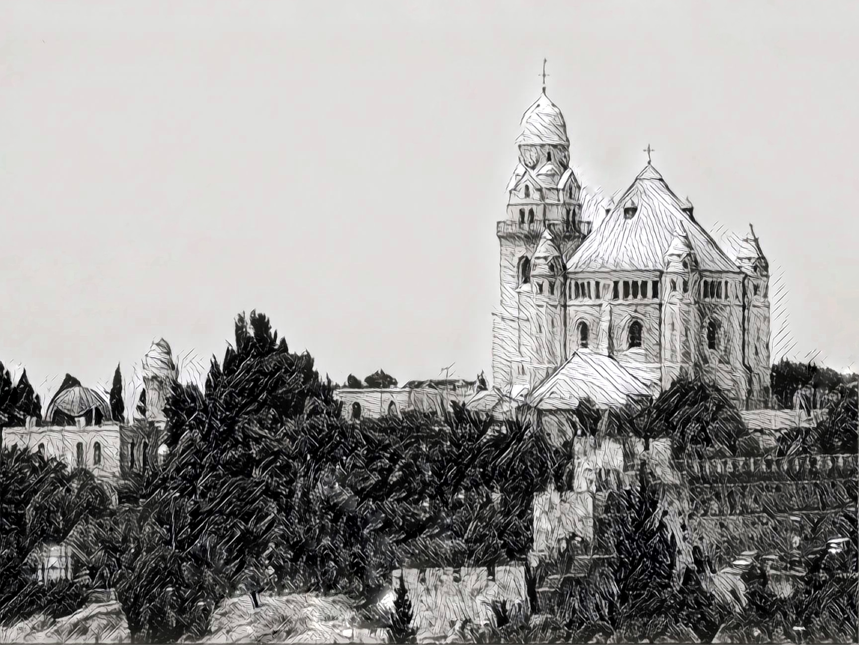 Dormitio-Abtei auf dem Zion